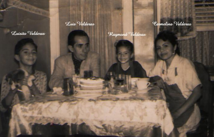 Luis, Carmelina, Ray, Luisito